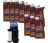 10 L MANNOL ATF Multivehicle JWS MAHLE Filtro Olio Cambio Per Ford Kuga II 2.0