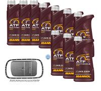 10 L mannol Atf Multivehicle Jws Meyle Filtro Olio Trasmissione per BMW 3er