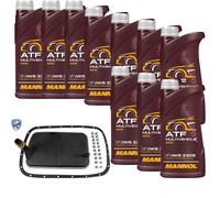 10 L MANNOL ATF Multivehicle JWS VAICO Filtro Olio Cambio Per BMW X5 3.0d 3.0i