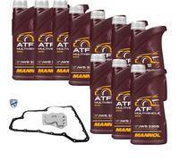 10 L mannol Atf Multivehicle Jws Vaico Filtro Olio Trasmissione per Nissan Micra