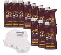 10 L mannol Atf Multivehicle Jws Vaico Filtro Olio Trasmissione per Nissan NP300
