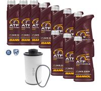 10 L mannol Atf Multivehicle Jws Vaico Filtro Olio Trasmissione per VW Golf V