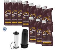 10 L MANNOL ATF ULV VAICO Filtro Dell'Olio Per Ford Focus II 1.6 Volvo XC60 V60