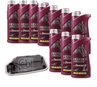 10 L MANNOL Dexron II FEBI Filtro Olio Cambio Per Mazda 626 V Hatchback 2.0