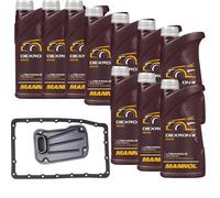 10 L mannol Dexron III Denckermann Filtro Olio Trasmissione per Toyota Land 100