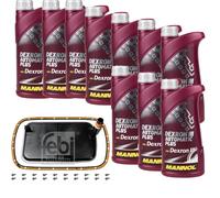 10 L MANNOL Dexron III Febi Filtro Olio Trasmissione per BMW 3er Cabriolet 320