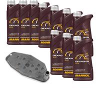 10 L mannol Dexron III Vaico Filtro Olio Trasmissione per Jeep Cherokee 2.8