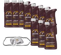 10 L mannol Dexron VI Cambio Febi Filtro Olio Trasmissione per Ford Focus II 1.6