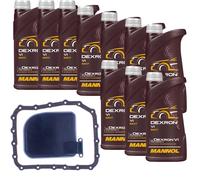10 L mannol Dexron VI Denckermann Filtro Olio Trasmissione per Kia A 2.2 Crdi