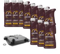 10 L MANNOL Dexron VI VAICO Filtro Dell'Olio Per Dodge D1 DC DH DM DR 3.7