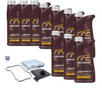 10 L MANNOL Dexron VI VAICO Filtro Olio Cambio Per KIA QL 1.6 GDi 2.0 CRDi AWD