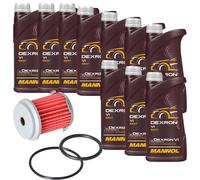 10 L MANNOL Olio Trasmissione Dexron VI + Filtro Olio Cambio Per Honda CR-V III