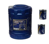Mannol Olio motore Trattore Superoil 15W-40 10 L 2x Flush motore