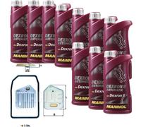 10 L mannol Trasmissione Dexron II Mahle Filtro Olio per BMW 5er 525i 7er