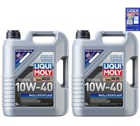 5L Liqui Moly MoS2 Leichtlauföl olio motore 10W-40 Cera Tec pro - Linea Pülung