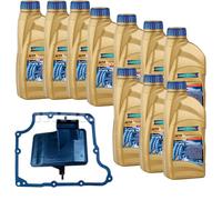10 L RAVENOL ATF T-WS Set Olio Automatico E Filtro Cambio Per Opel Zafira B