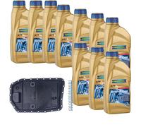 10 L RAVENOL ATF T-WS Set Olio Cambio Con Filtro Per BMW X1 E84 xDrive18d
