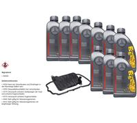 10 L Trasmissione MB 236.15 Febi Filtro Olio per Mercedes-Benz Glc 350E