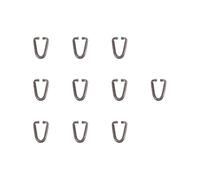 10 lame a gancio 6023-710-30 222157 compatibili con tosaerba Ford 917 907