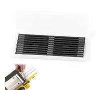 10 lame per pialla elettrica reversibili da 82 mm, in acciaio inox, per pialla DeWalt, con due bordi di taglio e rettifica di precisione HSS compatibili con pialle Bosch Hitachi Black & Decker DeWalt