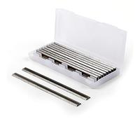 10 Lame Per Pialla, Lame Per Pialla Portatile da 82 Mm, Lame di Ricambio Per Pialla Per Legno, Lama Per Pialla Elettrica Per La Maggior Parte delle Pialle Portatili da 3,23 Pollici