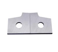 10 lame raschianti in carburo, lame rotanti raschianti 16X16,8X2mm for bordatrice automatica