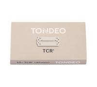 10 Lamette di Ricambio Tondeo TCR Corte per Rasoio a Mano Libera