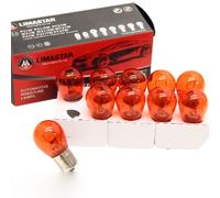 10 lampadine BAU15S, lampadine per auto Lima PY21W da 21 Watt, 12 V, fanale