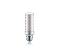 10 Lampadine E27 Cilindro 14 Watt 3000K 1650Lm Cri90 Trasparente