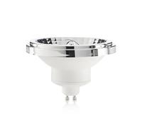 LAMPADINA ATTACCO GU10 10 W 720 lm 3000 K 80 22° DIMMERABILE TRIAC CROMO
