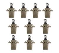 10 Lampadine Illumminazione Strumentale 24 V 1,2 W Alogena B8.3d HELLA Per MAN