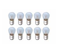 10 Lampadine Indicatore 12 V 21 W Di P21W Trasparente HELLA per U.a. BMW
