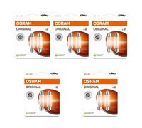 10 Lampadine Interno 12V 10W SV8.5-8 OSRAM ORIGINAL Adatto Per Auto