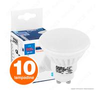 10 LAMPADINE LED Attacco GU10 3W a 10W Lampadina per Porta Faretto Incasso Spot
