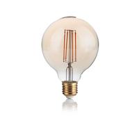 10 Lampadine Led Globo Small D95 E27 4 Watt 2200 K 300 Lm Vintage Ambra [EEK: A++]