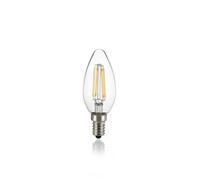 10 Lampadine Led Oliva E14 4 Watt 4000K 450 Lm Trasparente [EEK: A++]