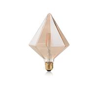 10 Lampadine Led Pyramid E27 4 Watt 2200 K 380 Lm Vintage Ambra [EEK: A++]