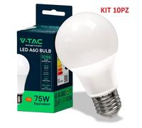 LAMPADINA LED E27 A60 10.5W BIANCO NATURALE VT-2112-LED217349 V-TAC