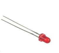 10 LED 5mm LUCE DIFFUSA ALTA LUMINOSITA' ROSSI Diodi red rossa luce