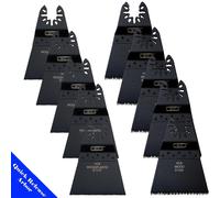 10 Legno Lama Oscillante Multi Strumento Per Makita Fein Multimaster Bosch