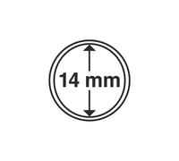 10 Lighthouse coin capsules 14-62 mm for gold silver Euro coin capsules CAPS 14,