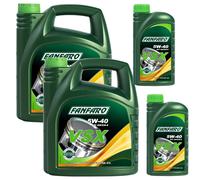 10 Litri FANFARO VSX 5W-40 ACEA A3/B4 API SN/CH-4 Olio Motore 10L
