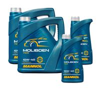 10 Litri MANNOL Olio Motore Molibdeno Benzina 10W-40 API SL/CF Olio 11192196