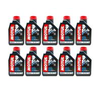 10 LITRI Olio Motore MOTUL 100 2T Minerale PRE-MIX OIL INJECTION MOPED 10MO11