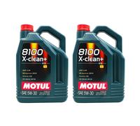 10 LITRI olio motore MOTUL 8100 X-CLEAN+ 5W30 Porsche C30 Cayenne ACEA C3 02MO41