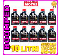 10 LITRI olio MOTUL SPECIFIC 5W30 9.55535/03 benzina diesel PSA B71 2297 10MO59