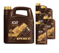 10 Litri PEMCO 102 SAE 20W-50 Olio Motore API SL/CF Engine Oil