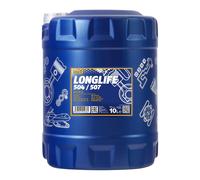 MANNOL LONGLIFE 504/507 Olio motore 5W-30 Olio 10L MN7715-10 per VW POLO (9N)