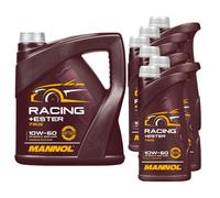 10 Litro mannol Racing + Ester 10W-60 olio motore Api Sn / CH-4 Acea A3 /
