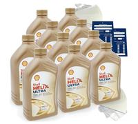 10 Litro Originale Shell Helix Ultra Ect C2/C3 0W30 Olio Porsche C30 Api Sn